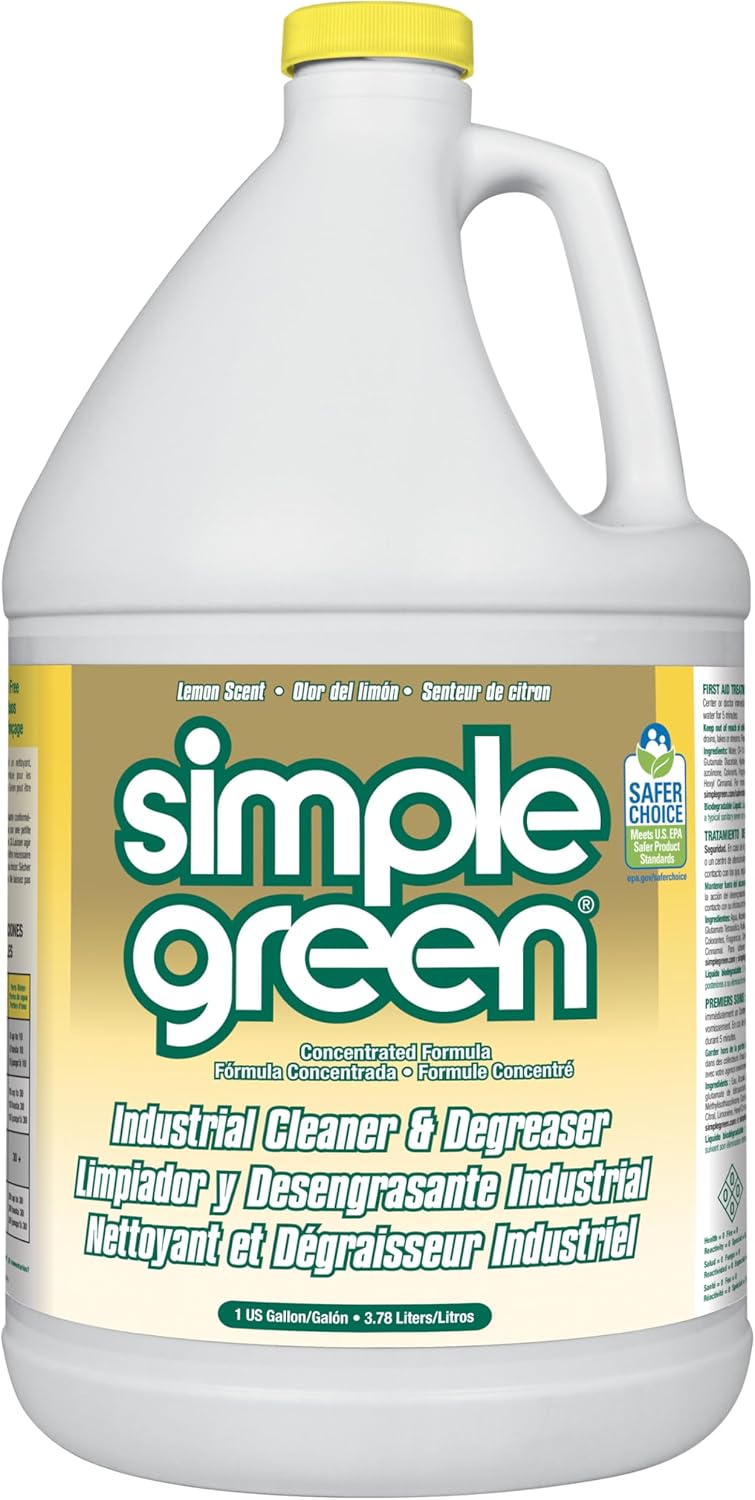 Simple Green Industrial Cleaner Degreaser 1 Gallon Bottle