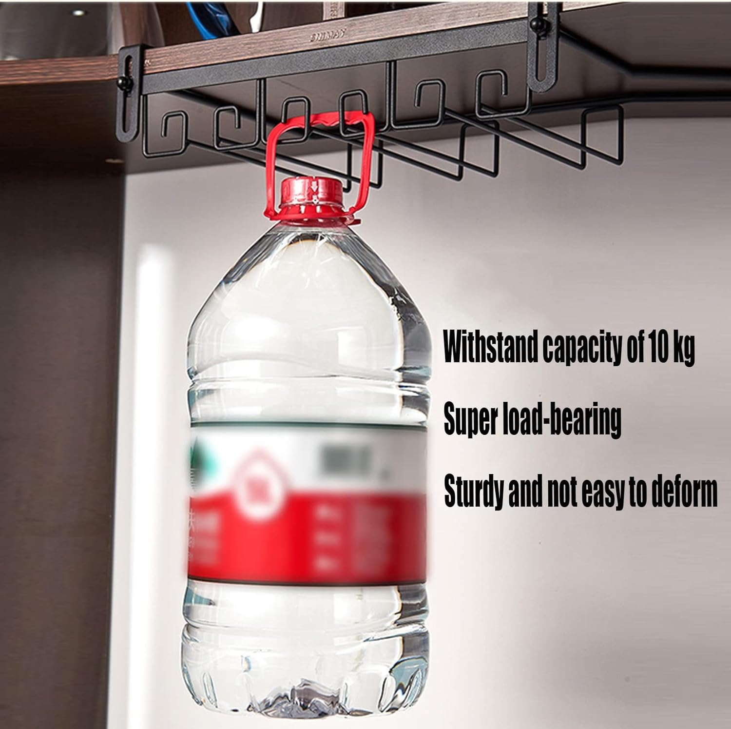 WORDFUN Bronze Adjustable Stemware Holder 2 Rows