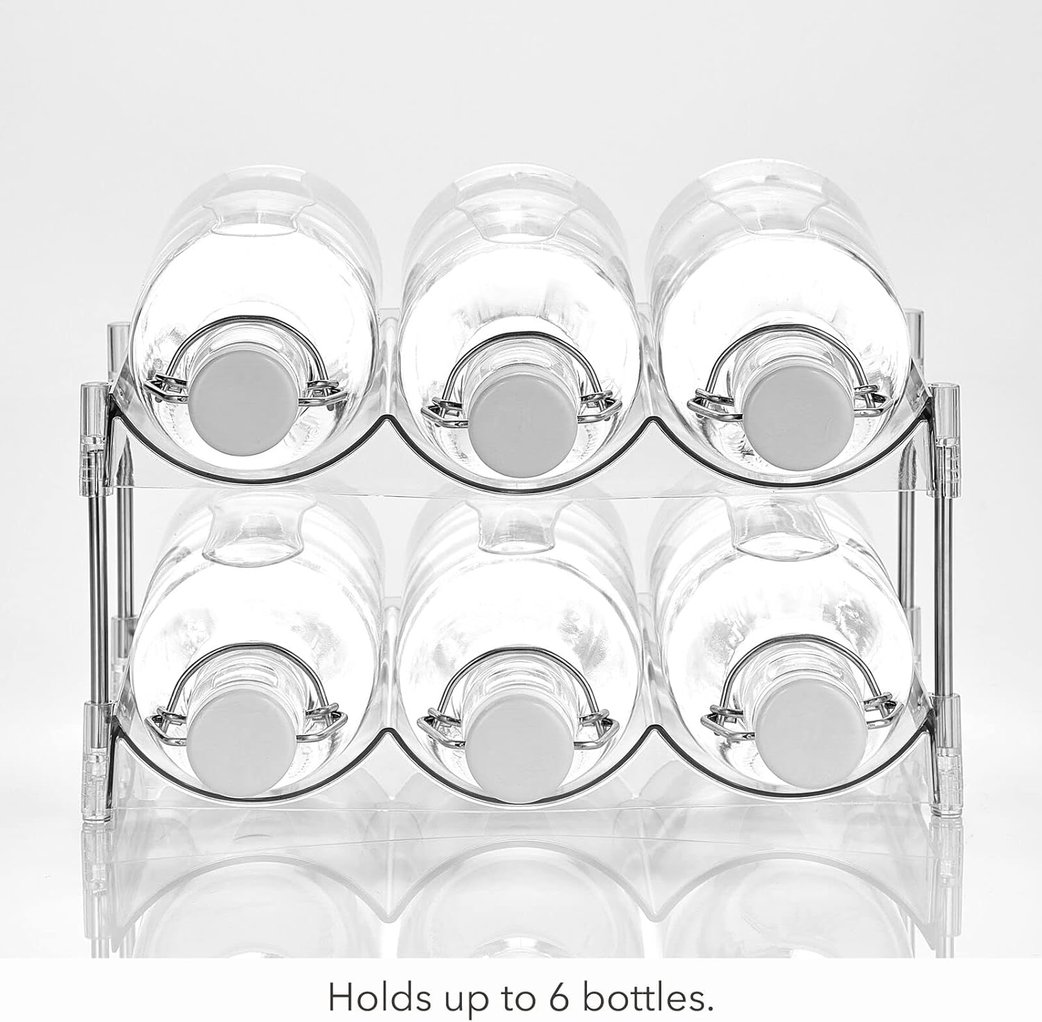Nate Home 6-Bottle Organizer for Fridge and Kitchen