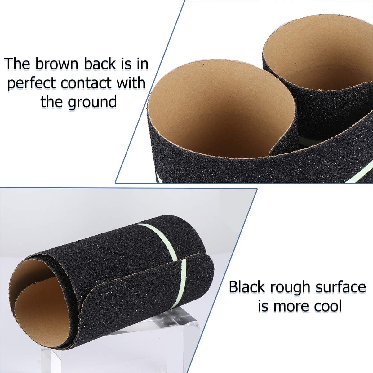 Yellow Non-Slip Safety Warning Tape with Glow in the Dark
