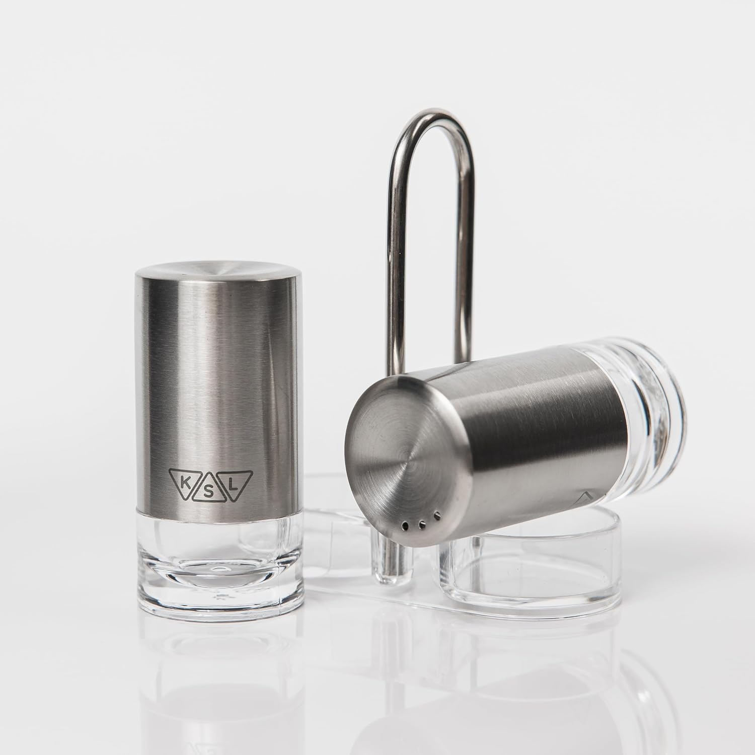 KSL Original Glass Salt Pepper Shaker Set
