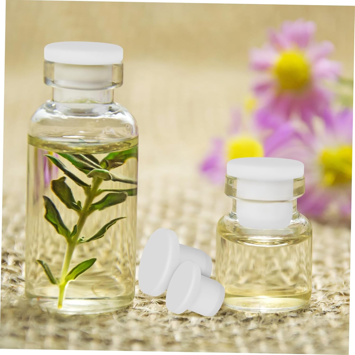 OUNONA 25 Pcs Salt Pepper Stoppers Replacement