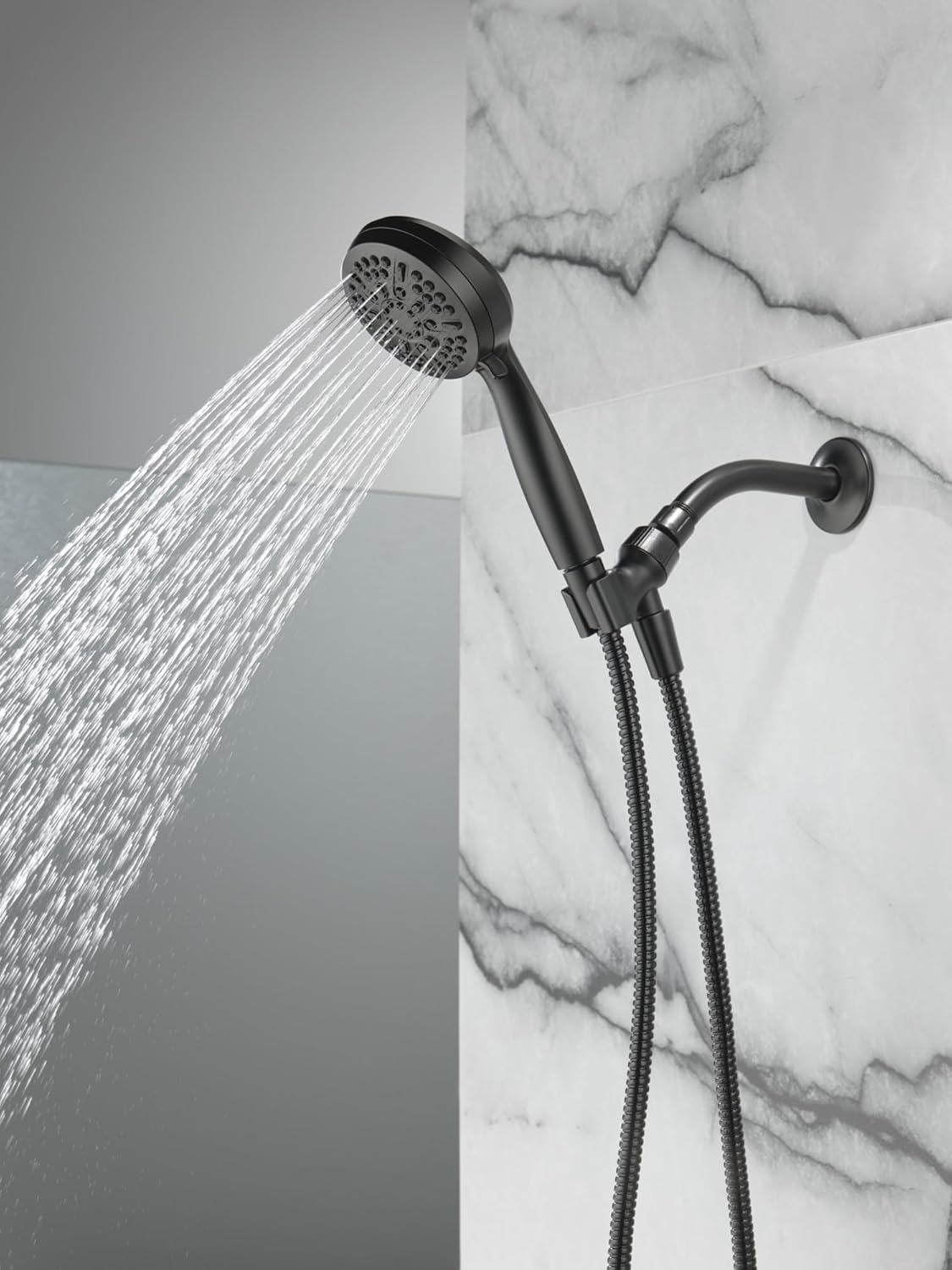 Delta 5-Spray Handheld Shower Head Matte Black