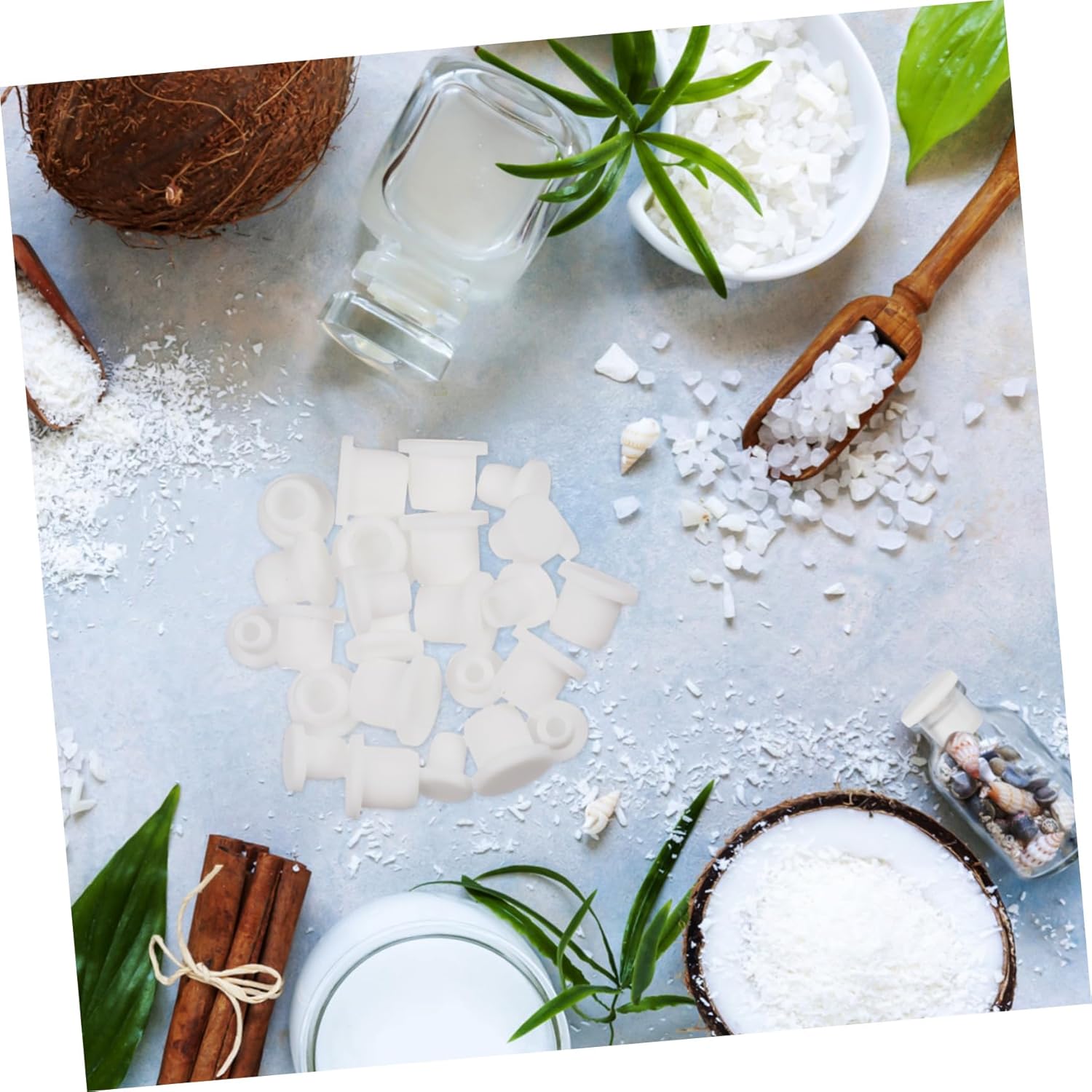 OUNONA 25 Pcs Salt Pepper Stoppers Replacement