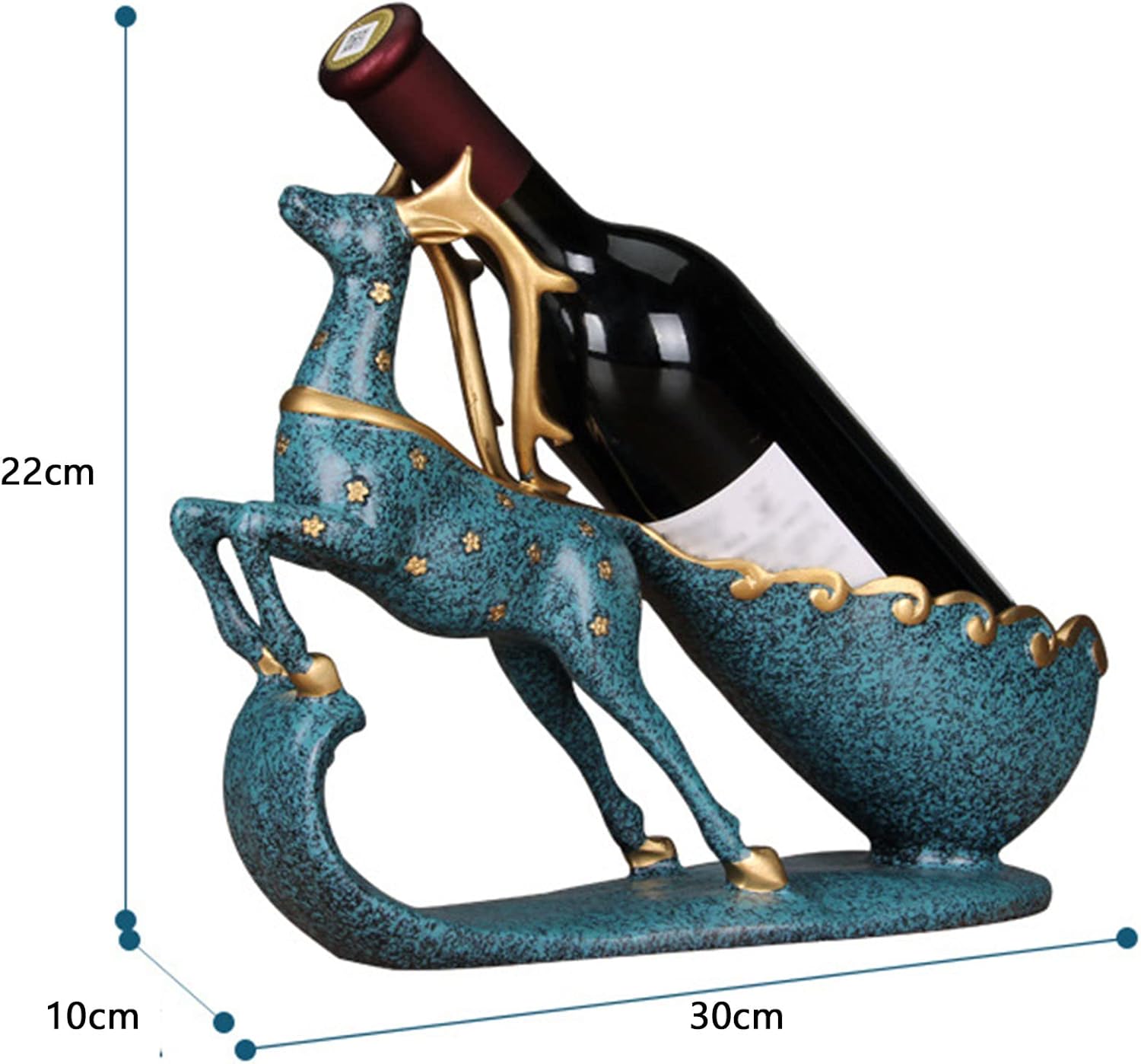 JUSHZ Wine Rack Holder Stand for Home Office Decor