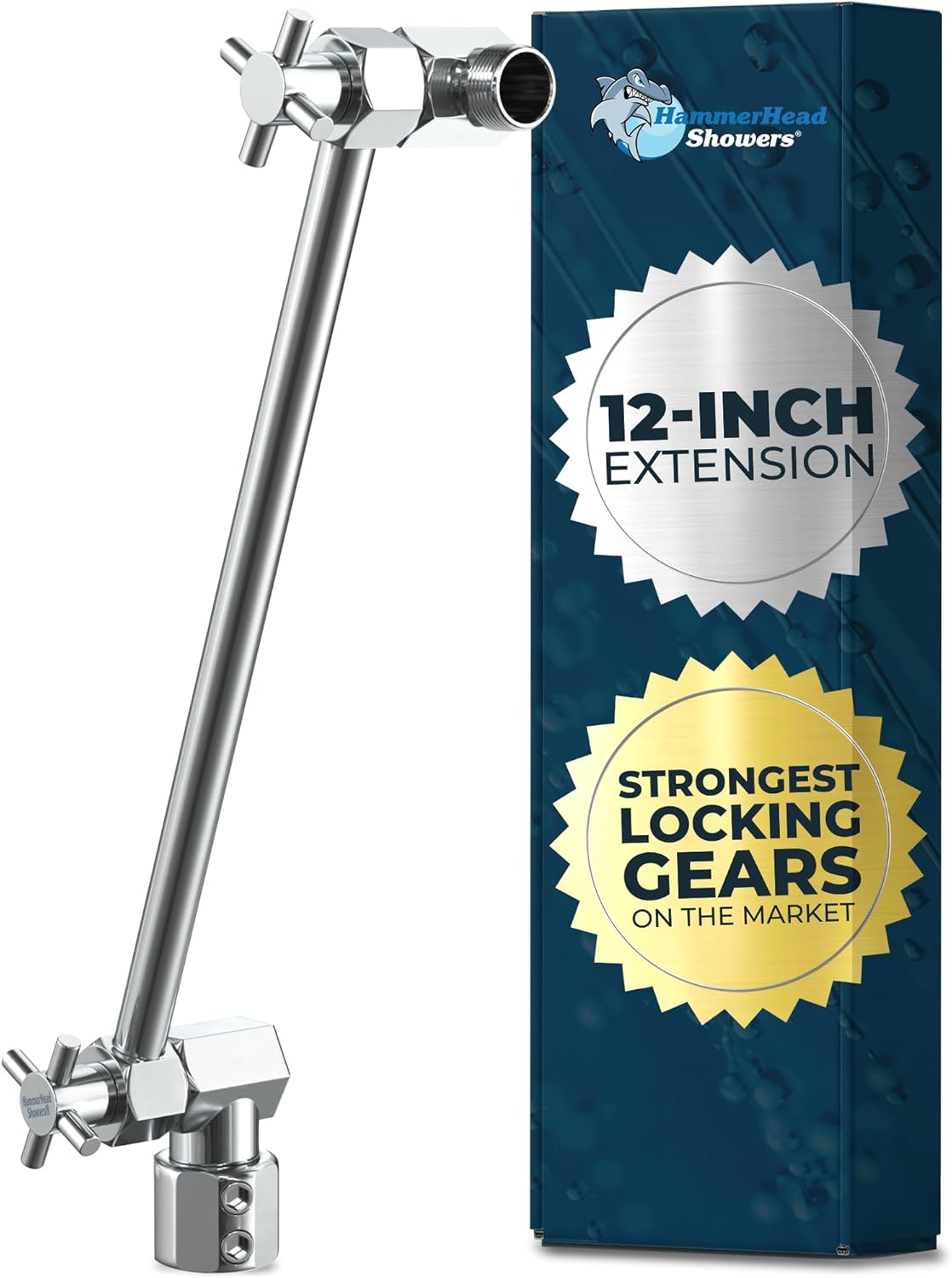 HammerHead Showers 12 Inch Metal Extension Arm