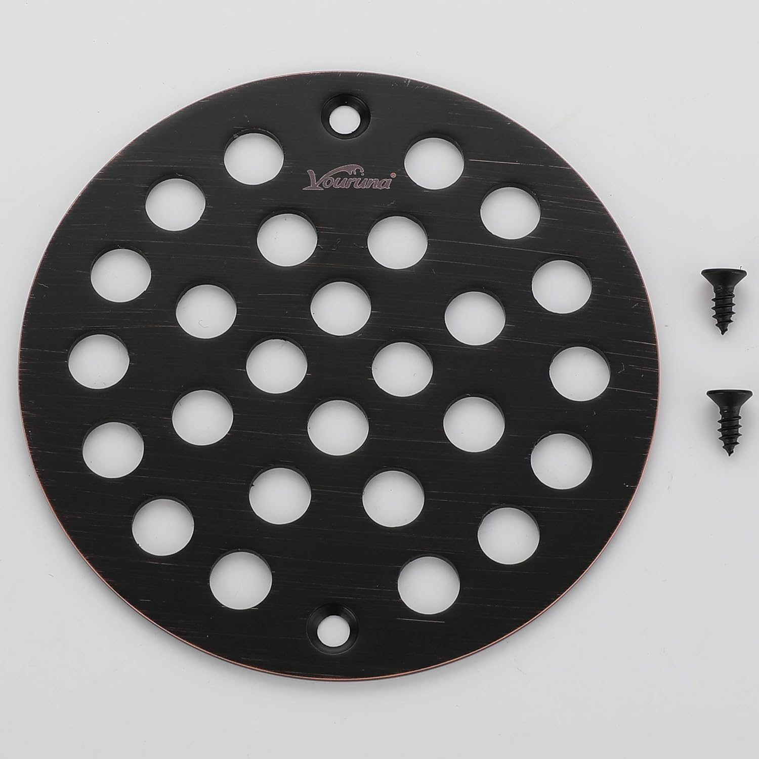 4-Inch Screw-in Shower Strainer Drain Cover Replacement