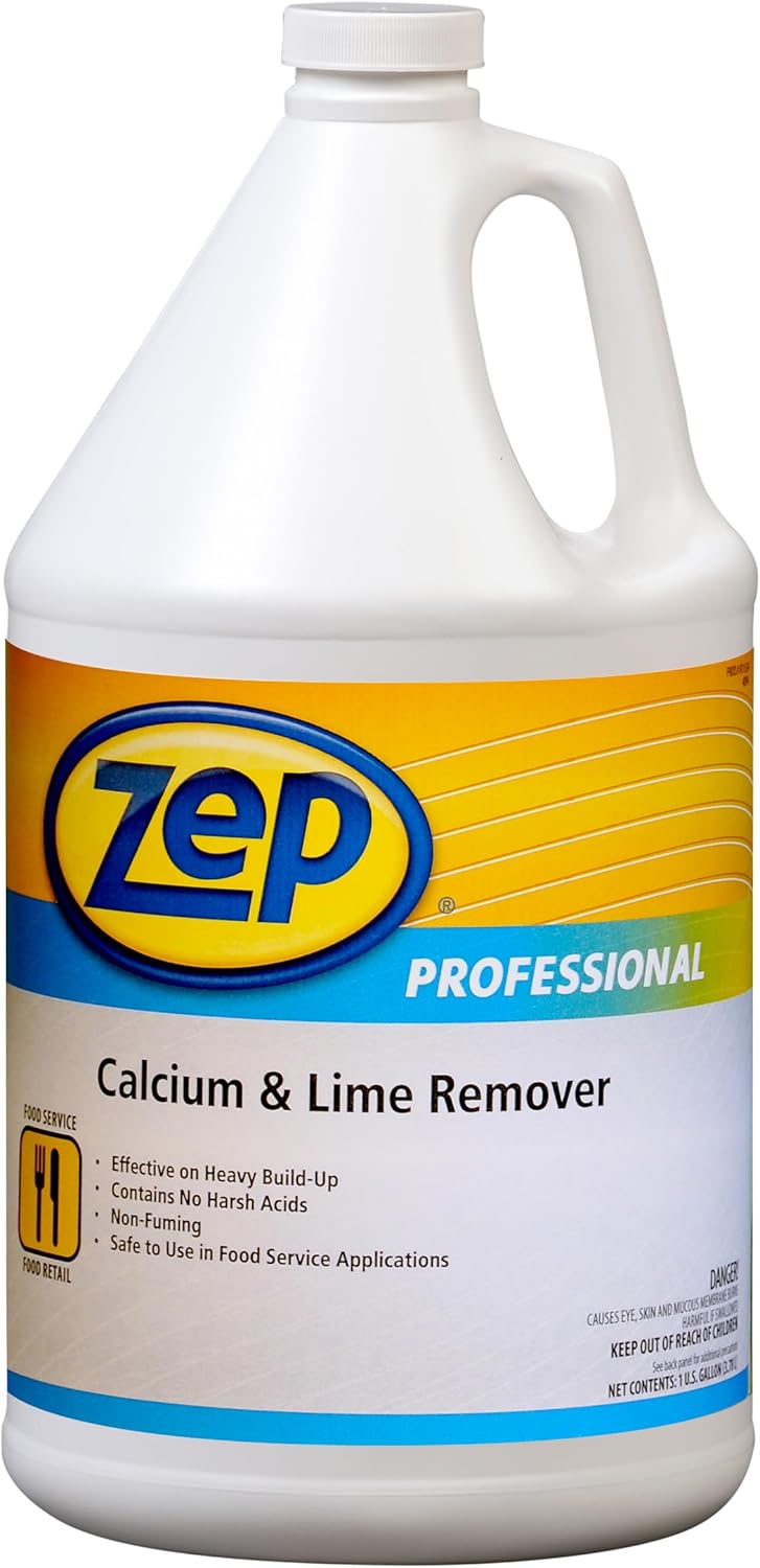 Zep Industrial Calcium and Lime Remover 128 oz Case of 4