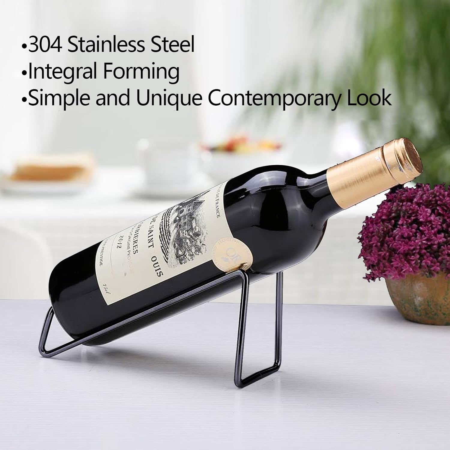 SuproBarware Stainless Steel Wine Rack Set of 6
