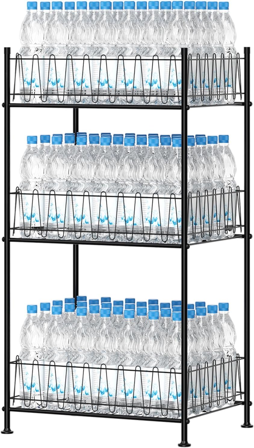 Smusei 3 Tier Drink Organizer for Kitchen Storage