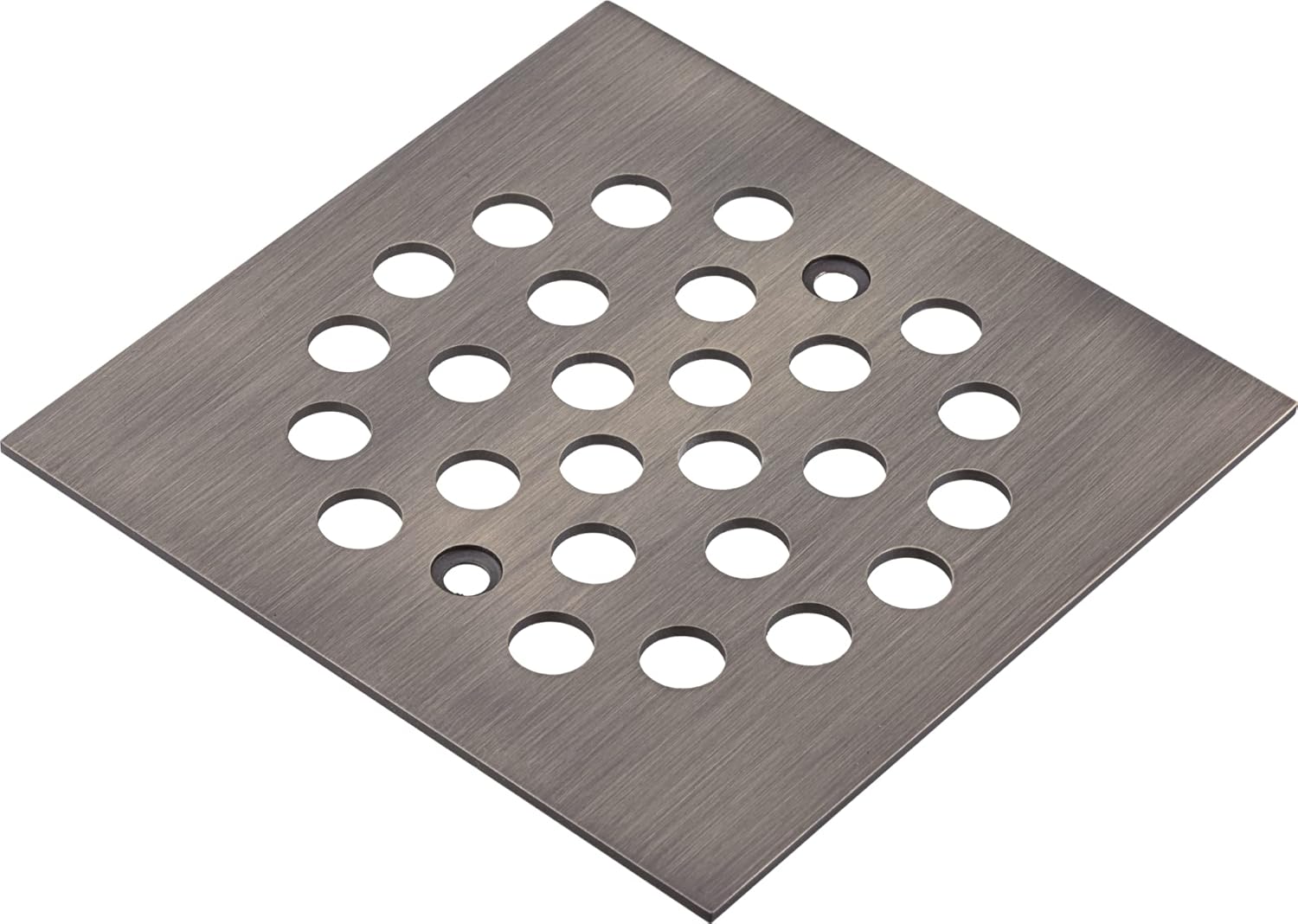 Bropury Square 4-14 Inch Shower Drain Cover Brushed Nickel