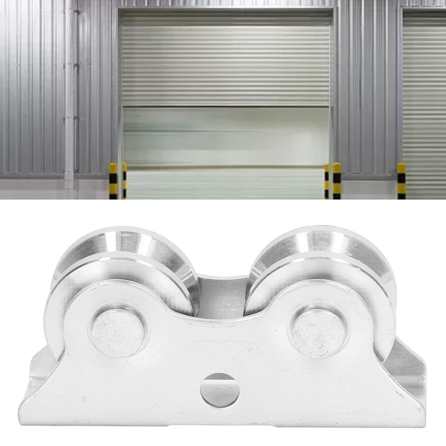 Yuecoom V Shape Double Bearing Caster for Heavy Duty Rolling Gates