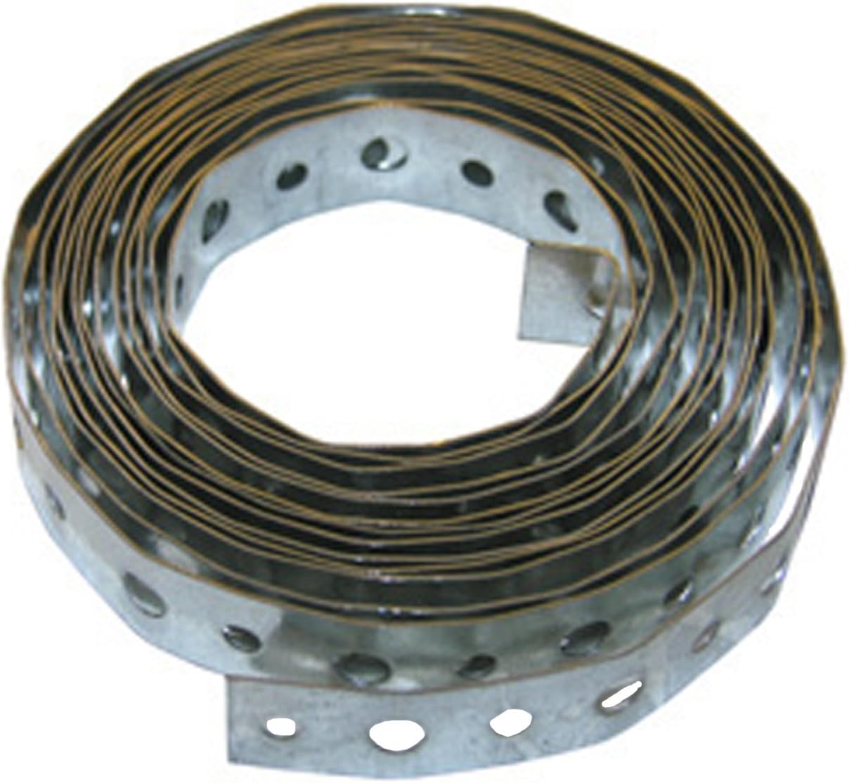 LASCO 22-Gauge Galvanized Plumbers Tape 34-Inch x 10-Foot