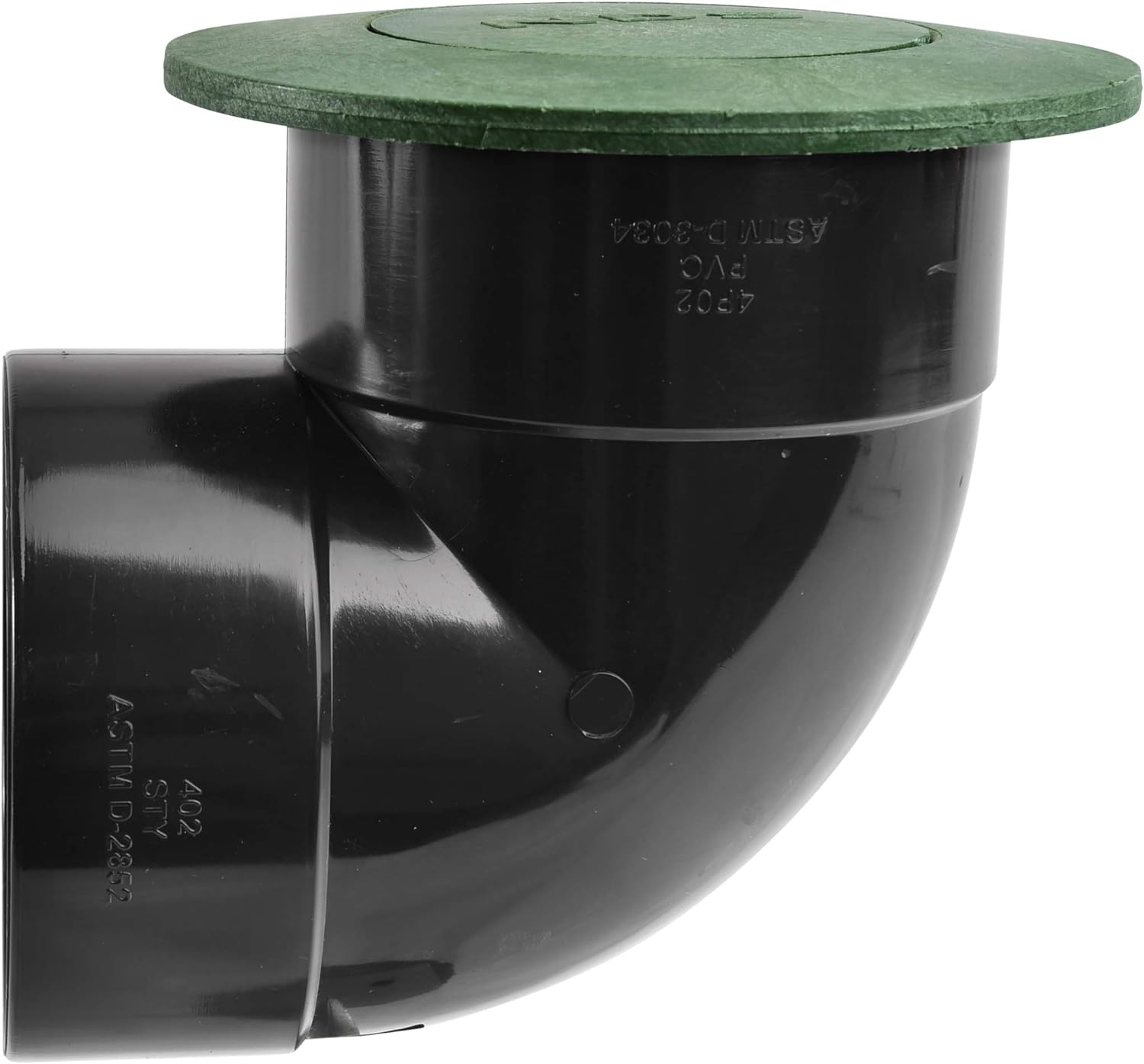NDS 422G Pop-Up Drainage Emitter with Elbow 4-Inch Green