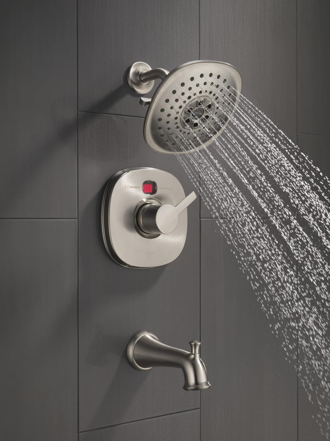 Delta Faucet 52686 H2OKinetic Rain Can Showerhead Chrome