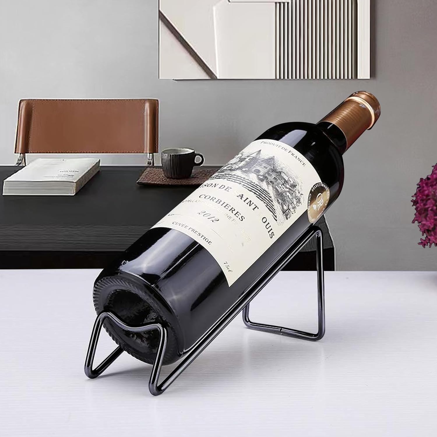 SuproBarware Stainless Steel Wine Rack Set of 6