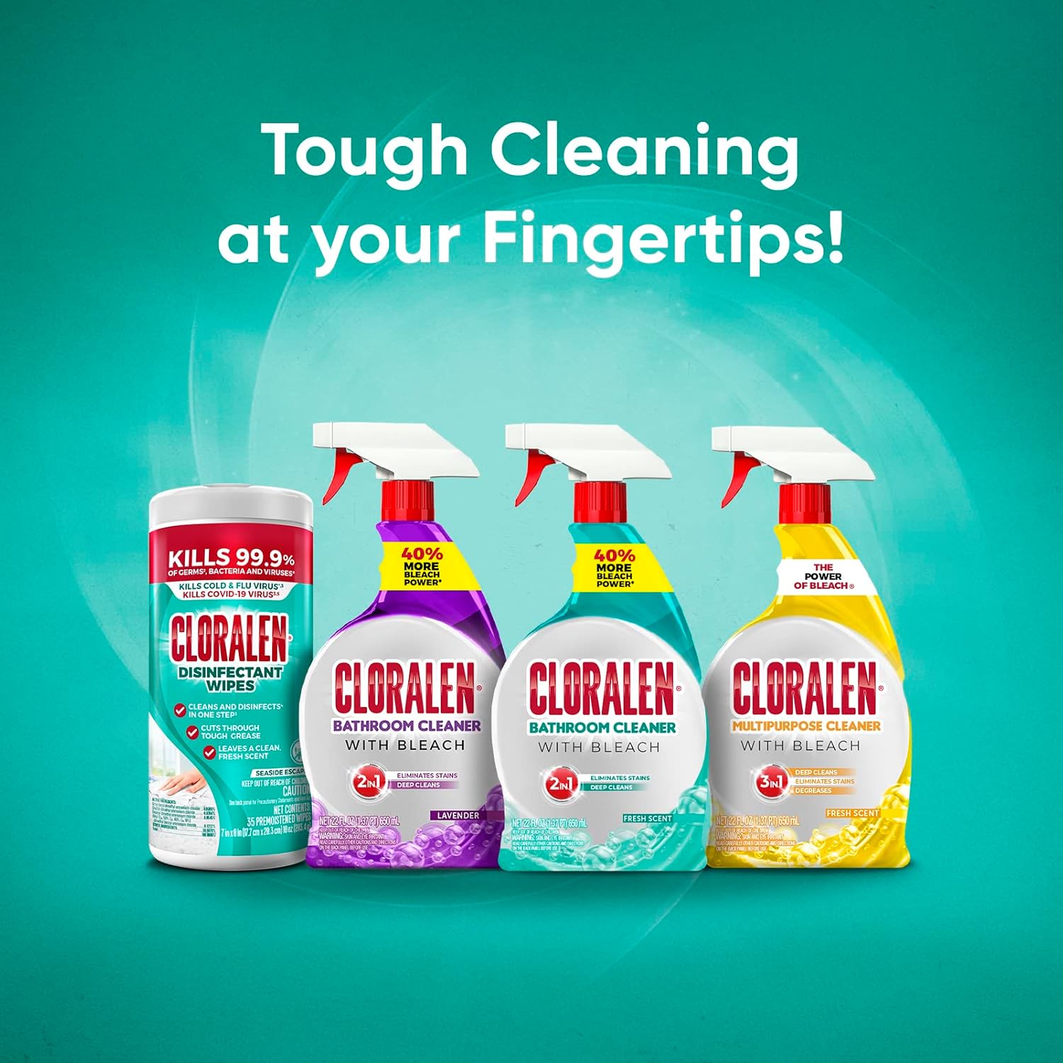 Cloralen All Purpose Bathroom Cleaning Spray 22 oz