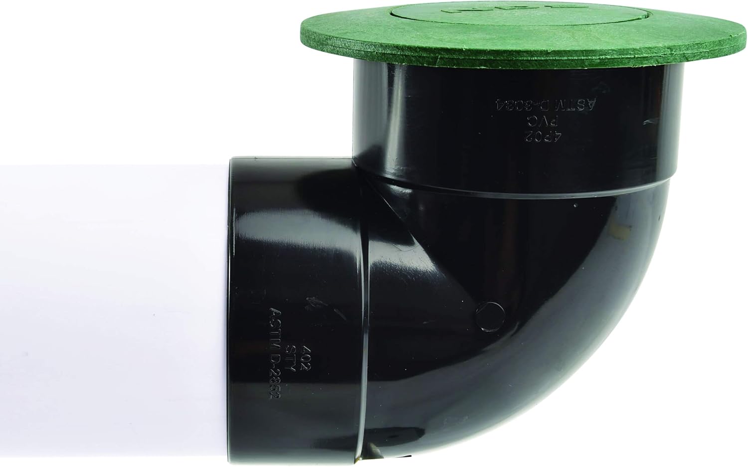 NDS 422G Pop-Up Drainage Emitter with Elbow 4-Inch Green