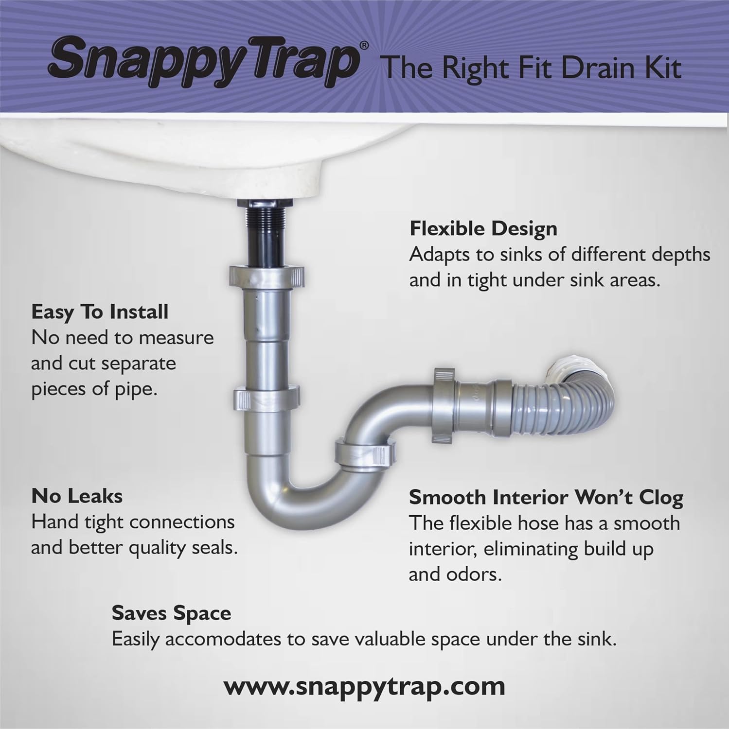 Coflex Universal Sink Drain Kit