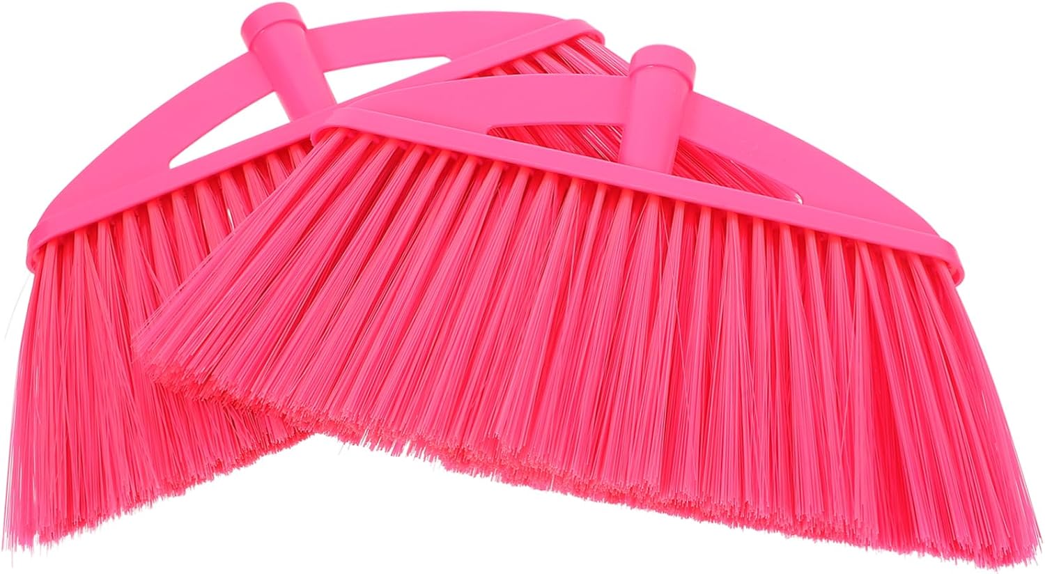 2Pcs Flagged Plastic Broom Head Replacement
