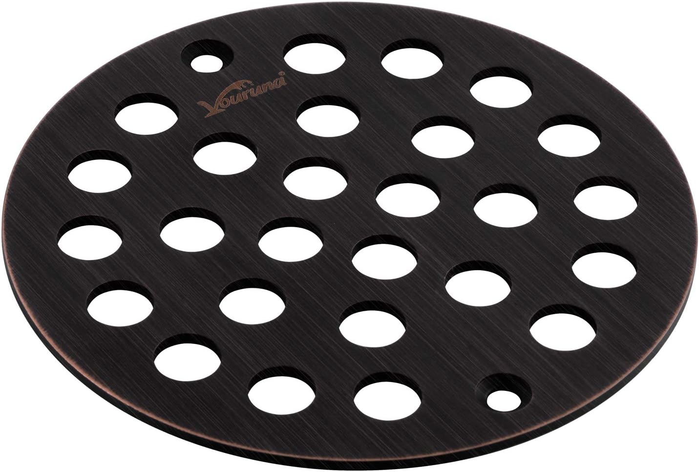 4-Inch Screw-in Shower Strainer Drain Cover Replacement