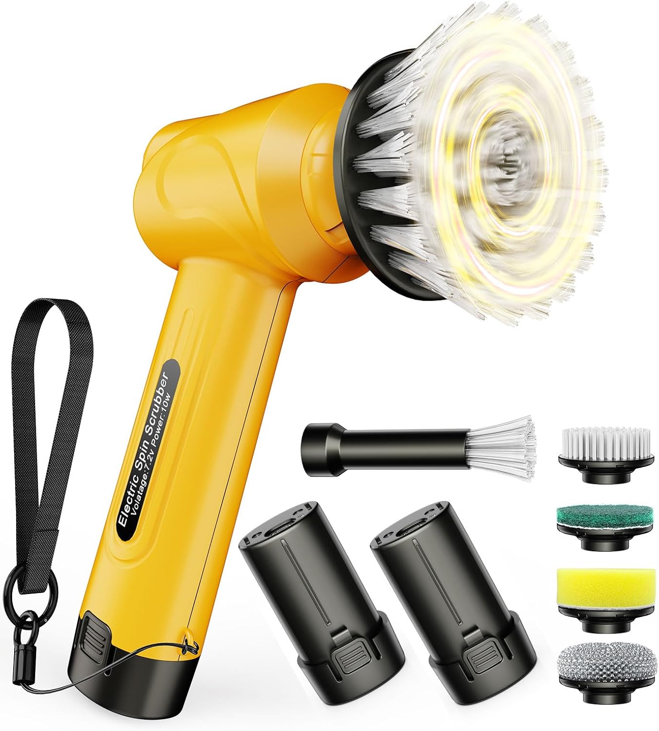 Qimedo 5000mAh Battery Spin Scrubber Q4