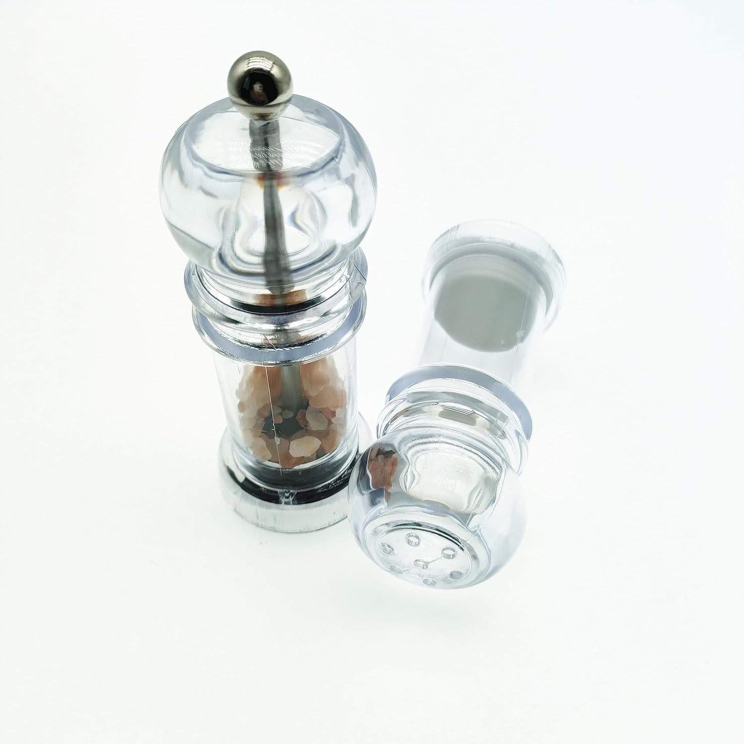 Anna Flowers Salt Pepper Mill Shaker Set of 2