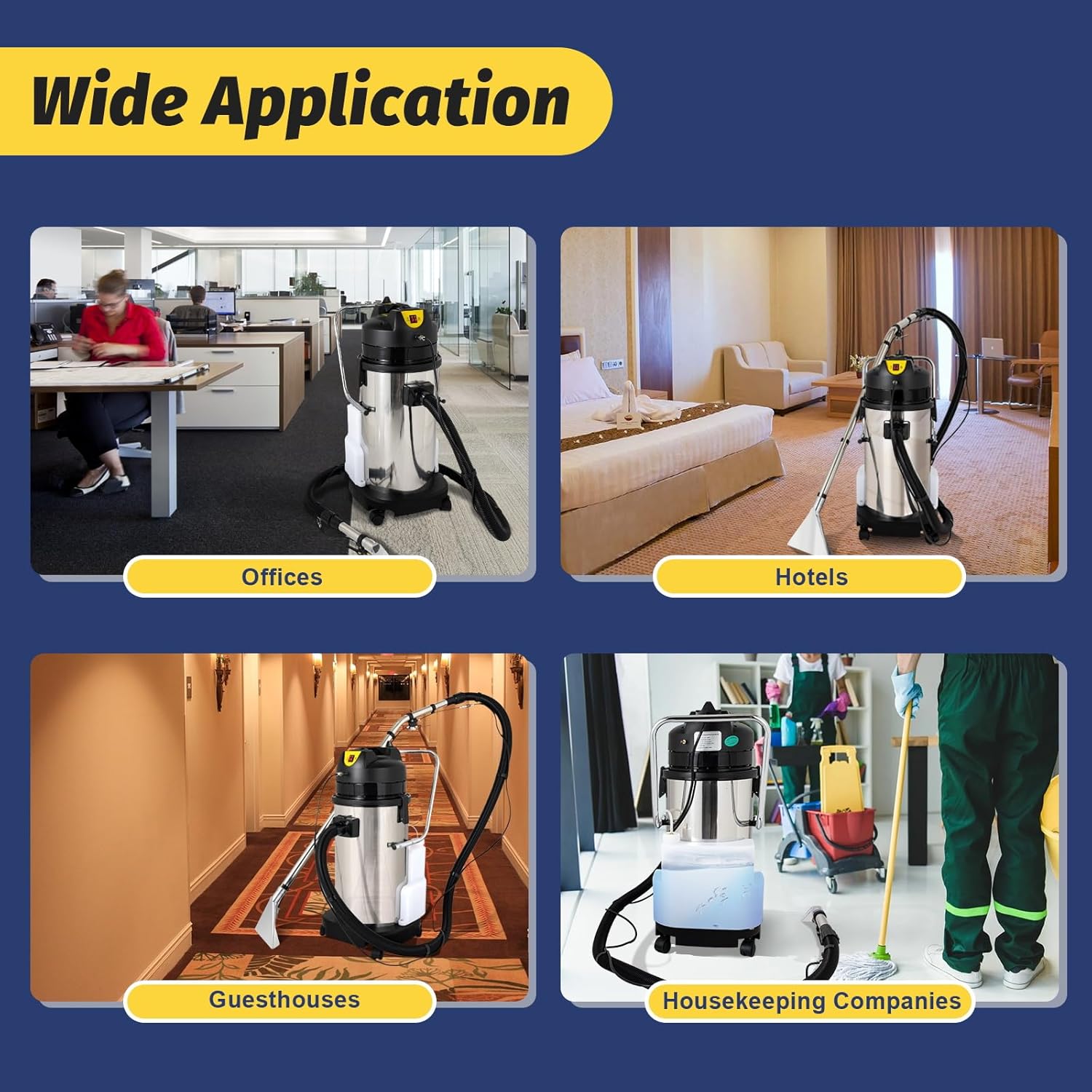 AKSDSGA 1000W 3 in 1 Carpet Cleaner Vacuum Machine