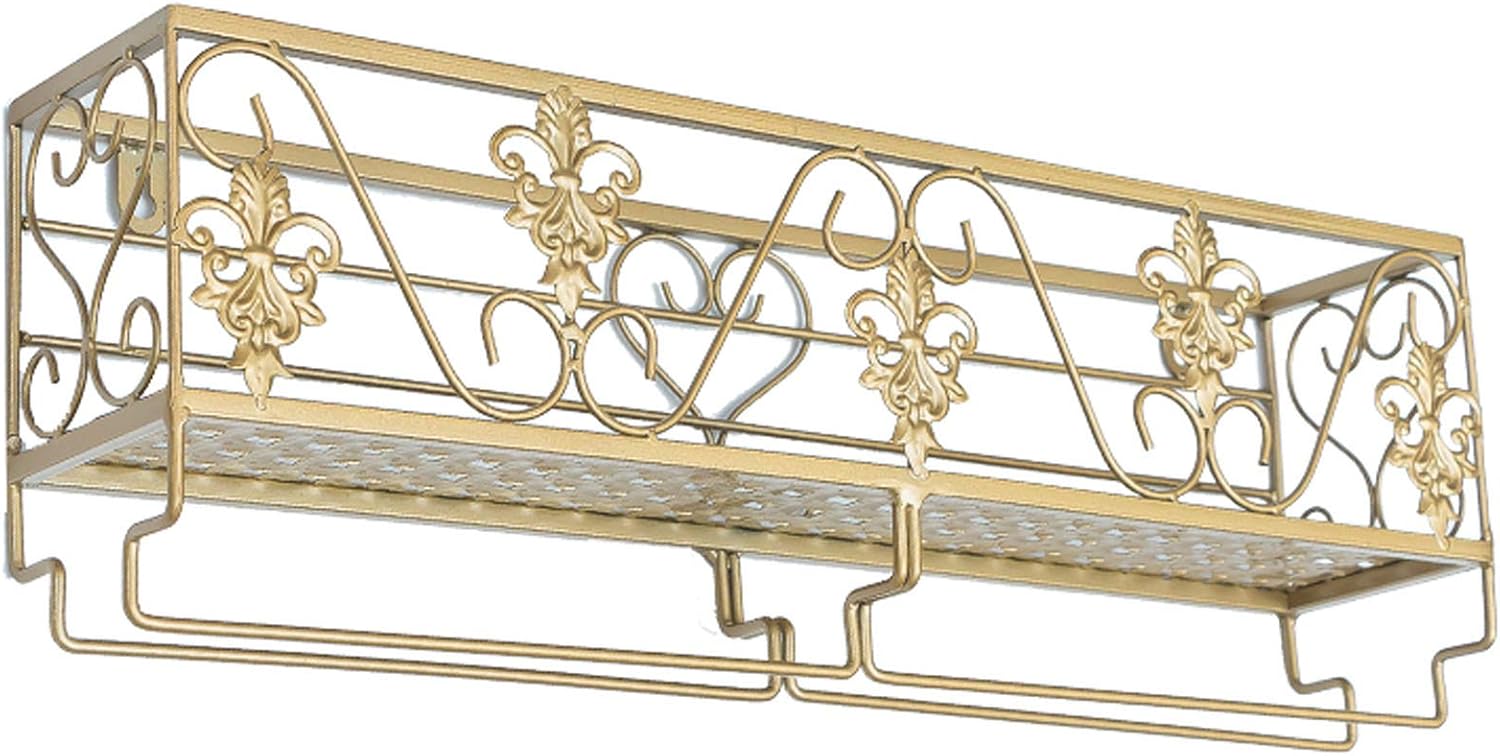 BOCbco Iron Art Wall-Mounted Wine Racks 25Cm10Cm