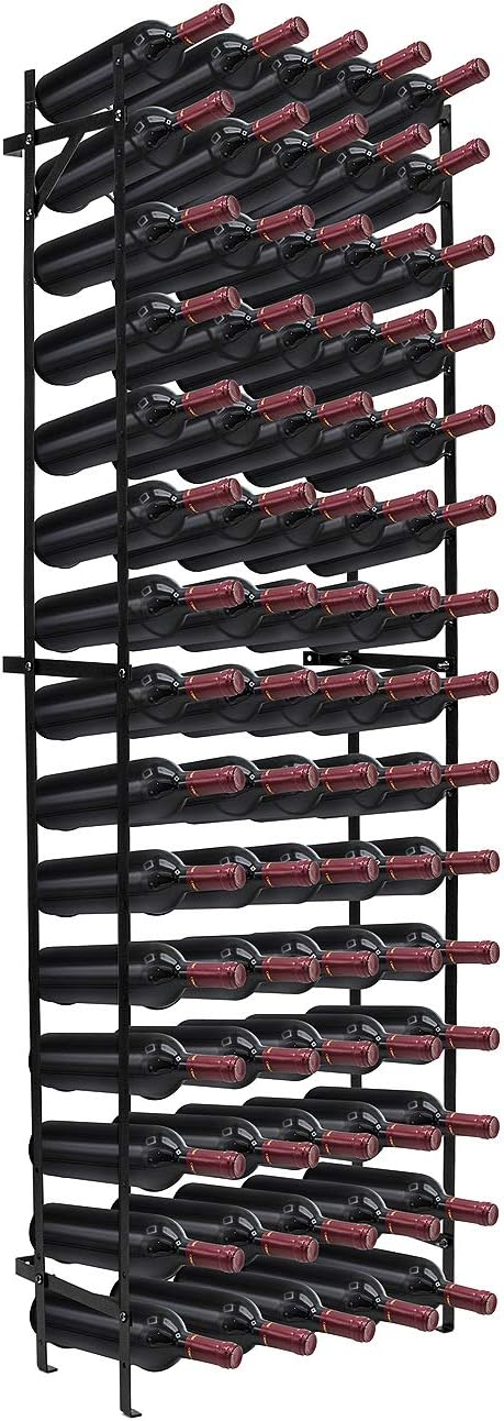 Sorbus 75 Bottle Freestanding Wine Rack - 15 Tier Storage