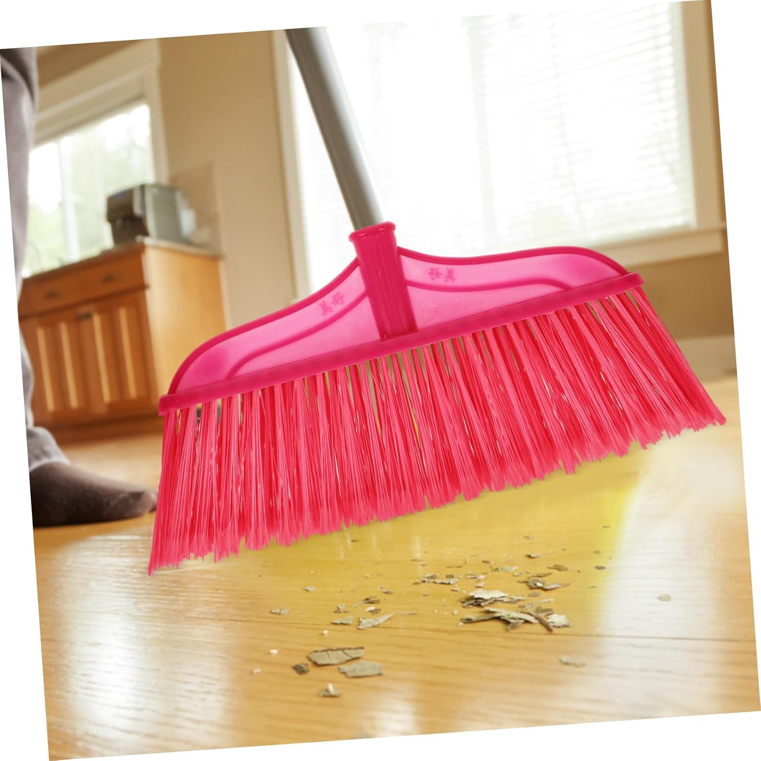 CALLARON Durable Bristle Broom Head for Home Office Cleaning