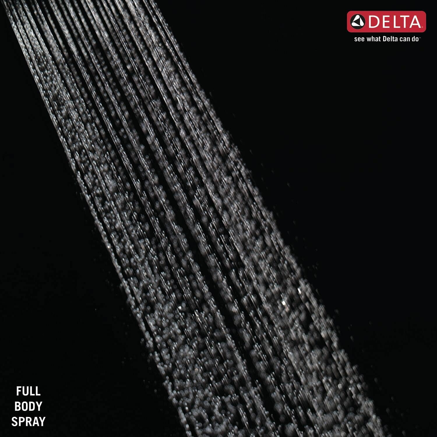 Delta Universal Shower Head with Lumicoat Finish