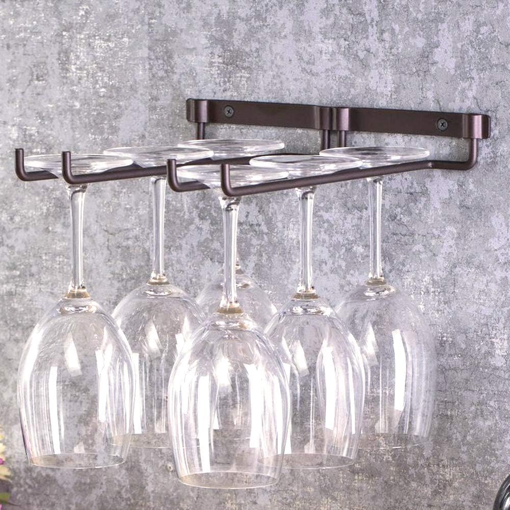 Wine Glass Rack with Screws for Wall Mount