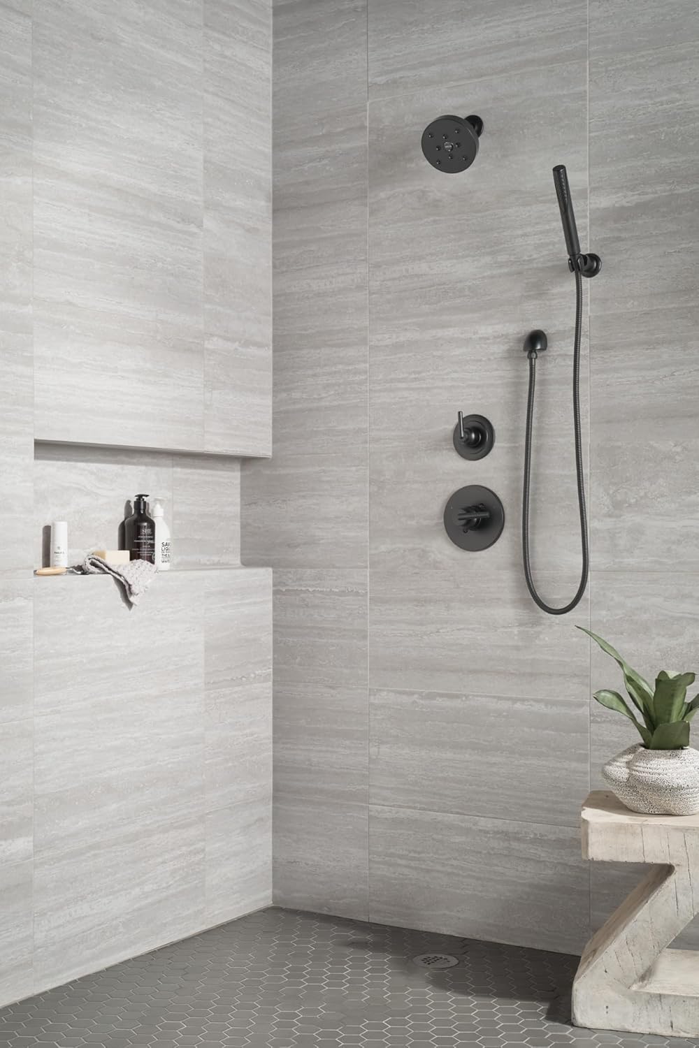 Delta 55085-BL Grail Hand Shower Matte Black