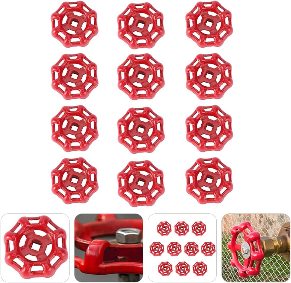 ULTECHNOVO 12pcs Stainless Steel Valve Hand Wheels 1