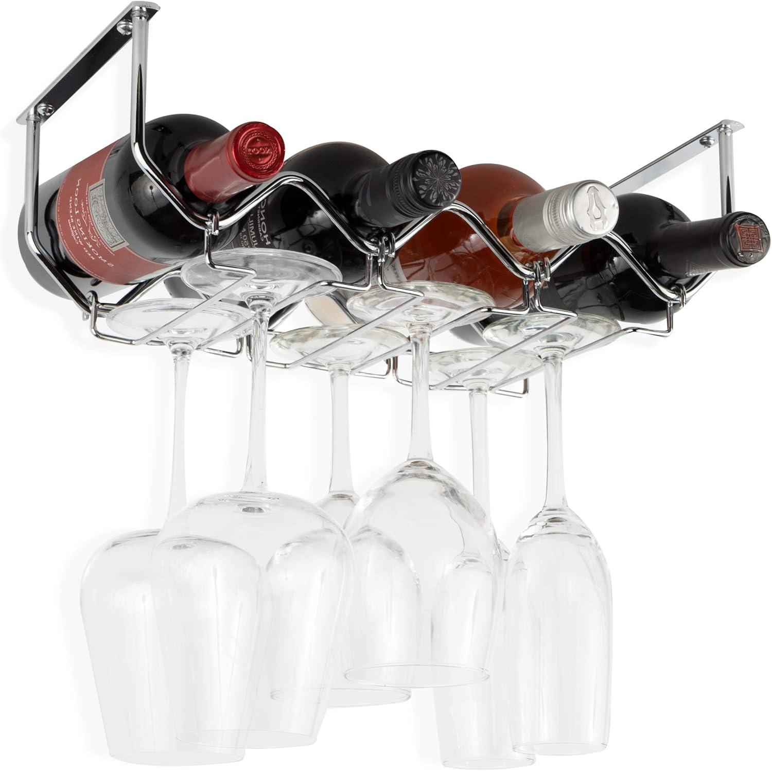 Wallniture Piccola Wine Glass Holder Kitchen Rack
