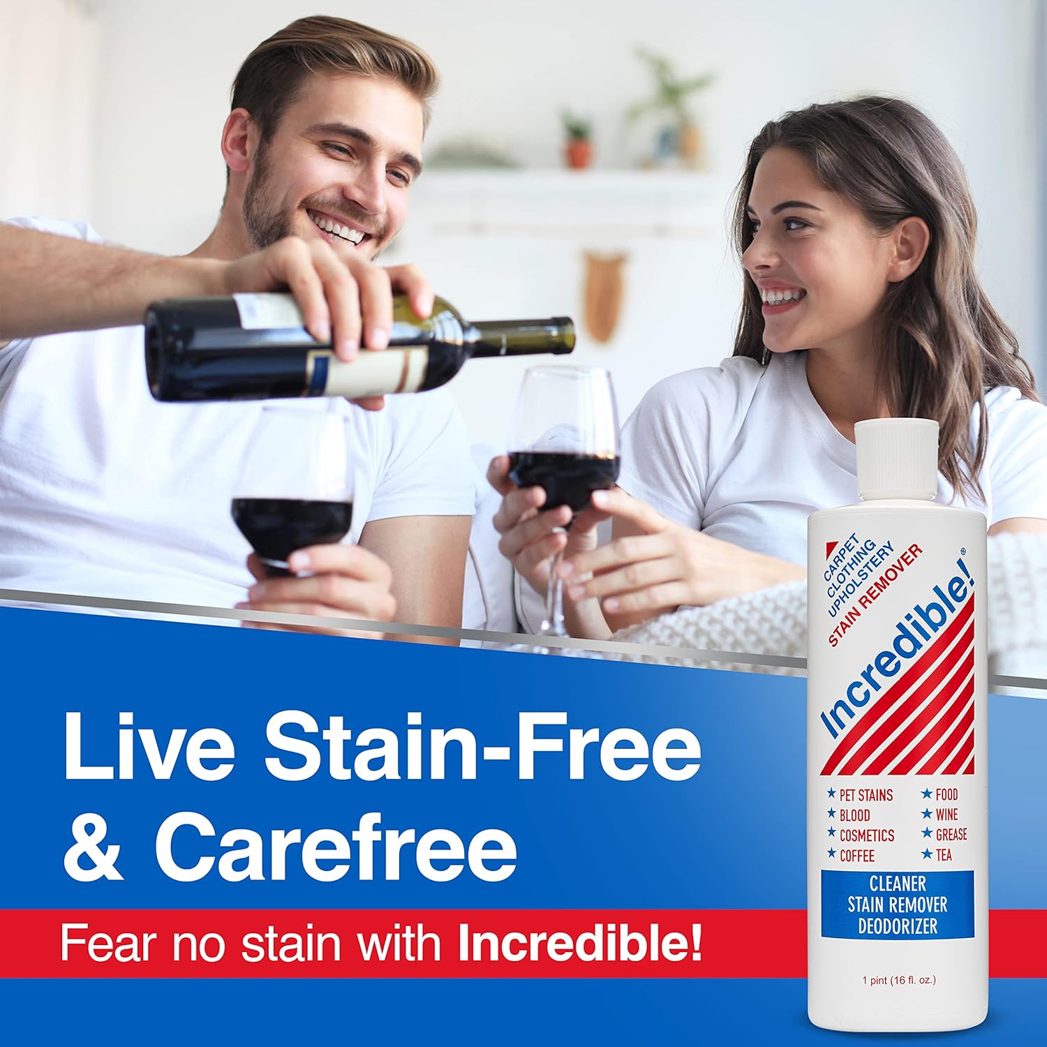Incredible Stain Remover Pack of 6 16oz