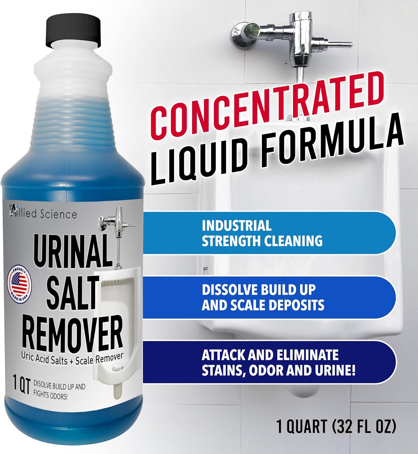Allied Science Urinal Salt Remover 1 Quart