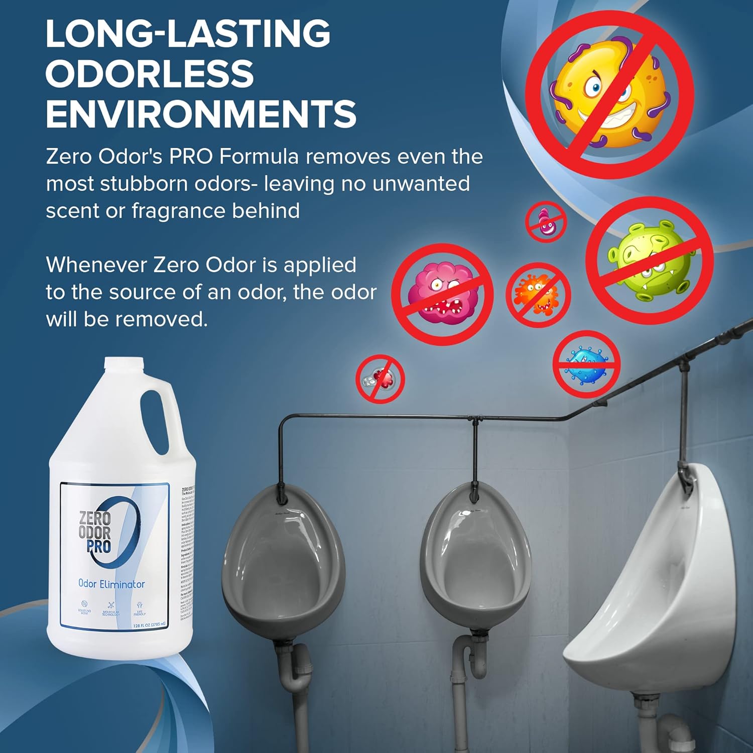 Zero Odor Pro - 128oz Commercial Strength Odor Eliminator Refill 1