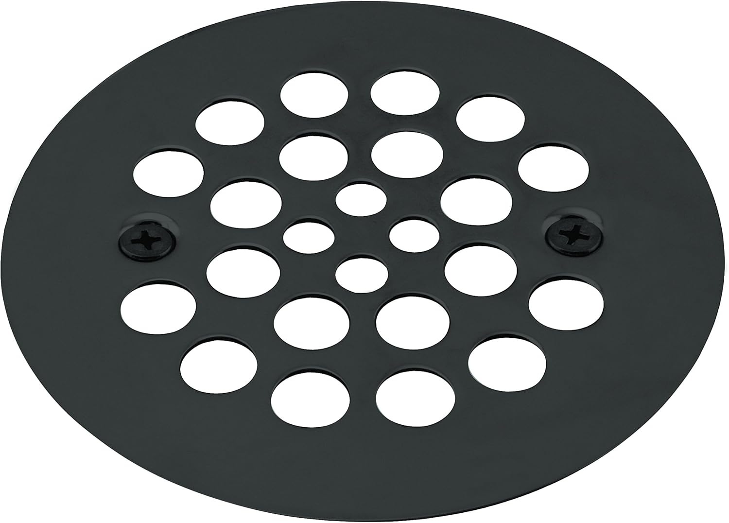 Westbrass 4-14 OD Matte Black Shower Strainer D3193-62