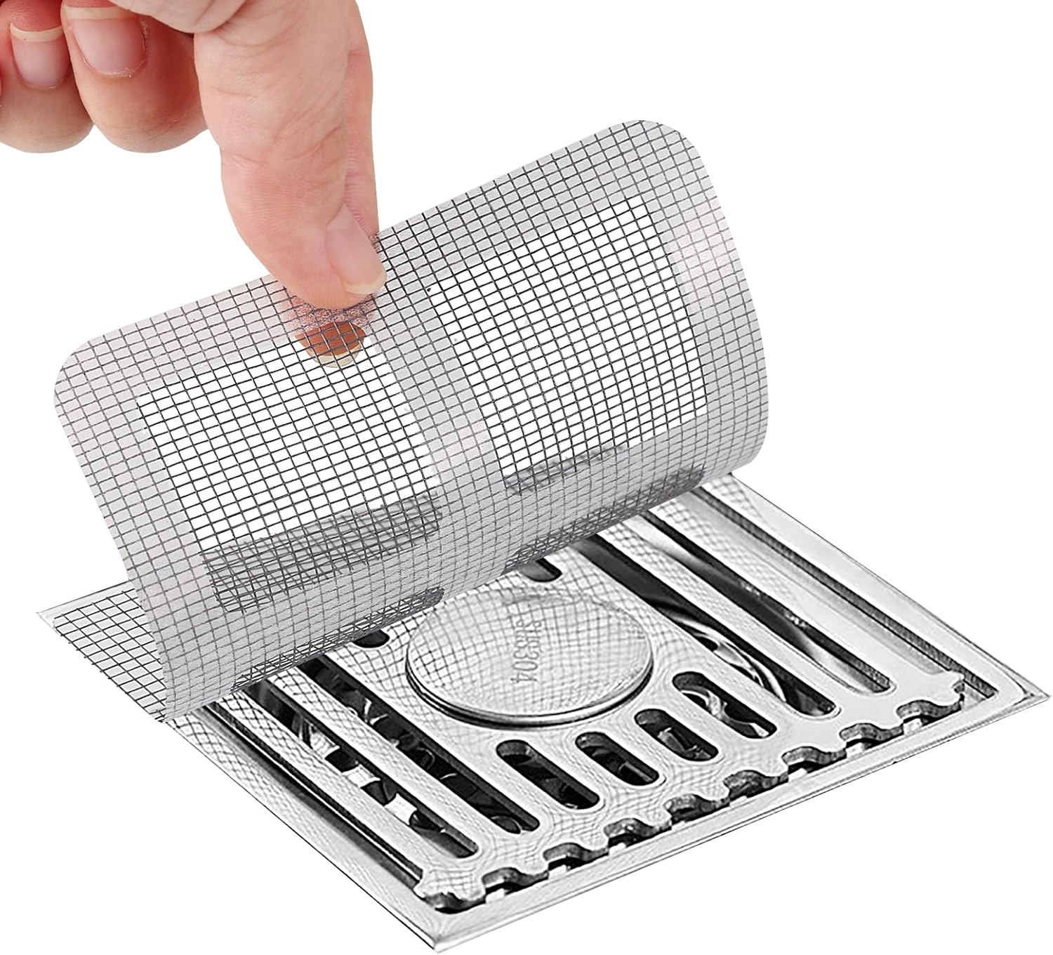 Harniruco 40-Piece Drain Strainer Set for Sinks Showers and Tub