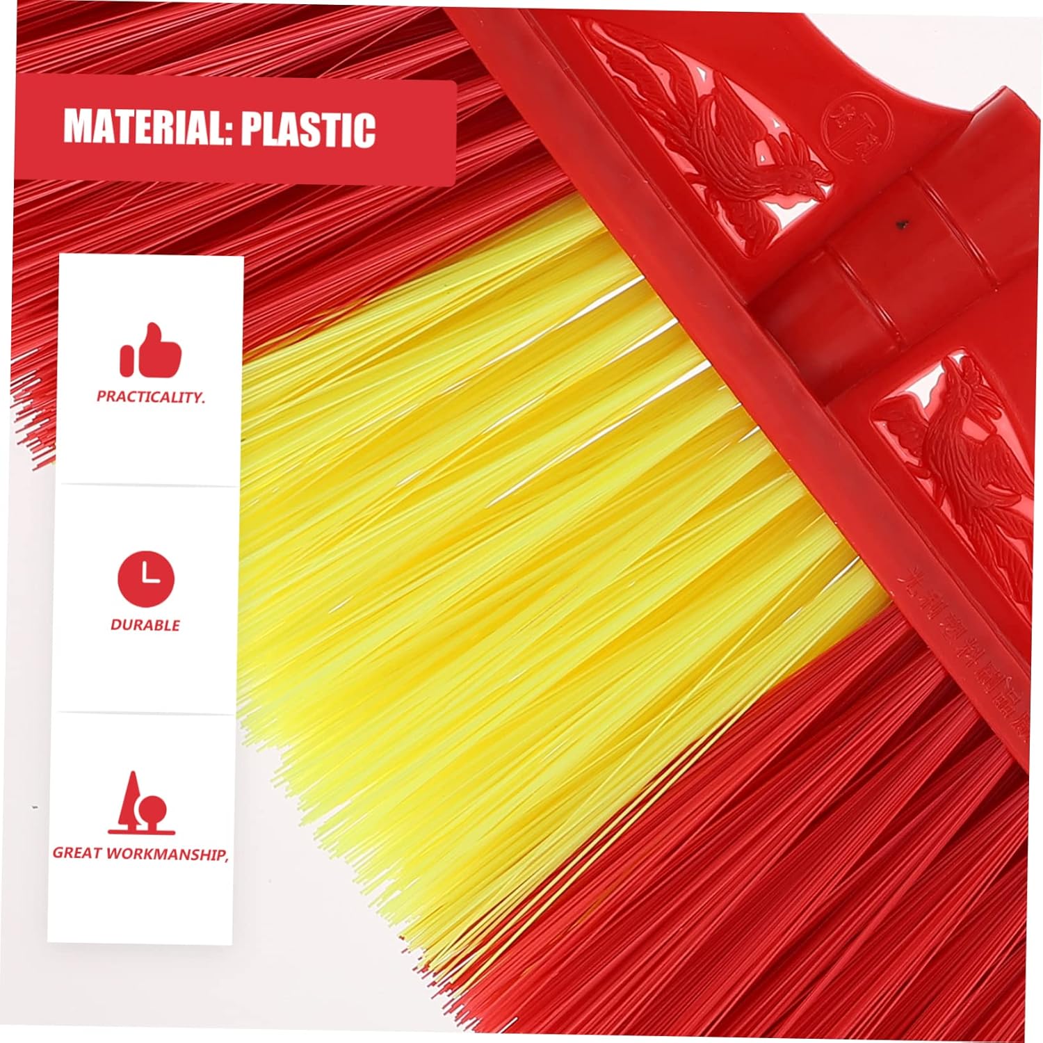 SHERCHPRY Plastic Broom Head Replacement