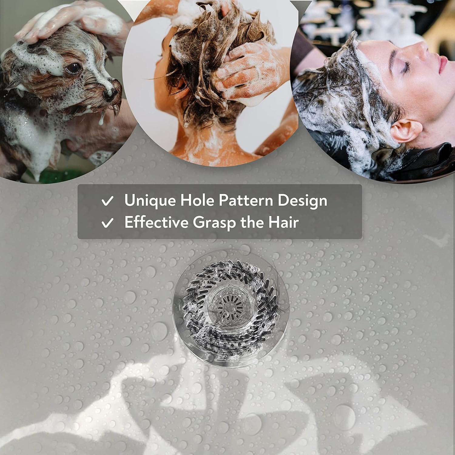 Shower Drain Hair Catcher Pop Up Strainer Bath Tub Stopper