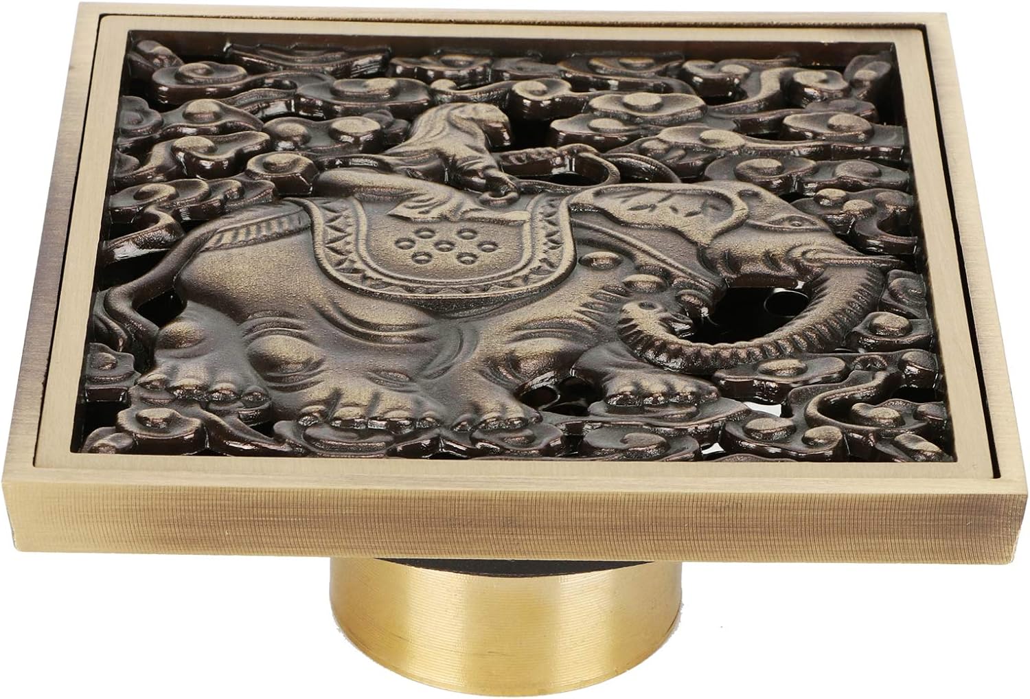 Kuuleyn Copper Shower Drain Cover Kit for Bathroom and Kitchen
