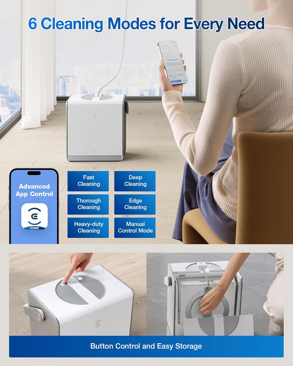 ECOVACS WINBOT W2 PRO Omni Window Cleaning Robot