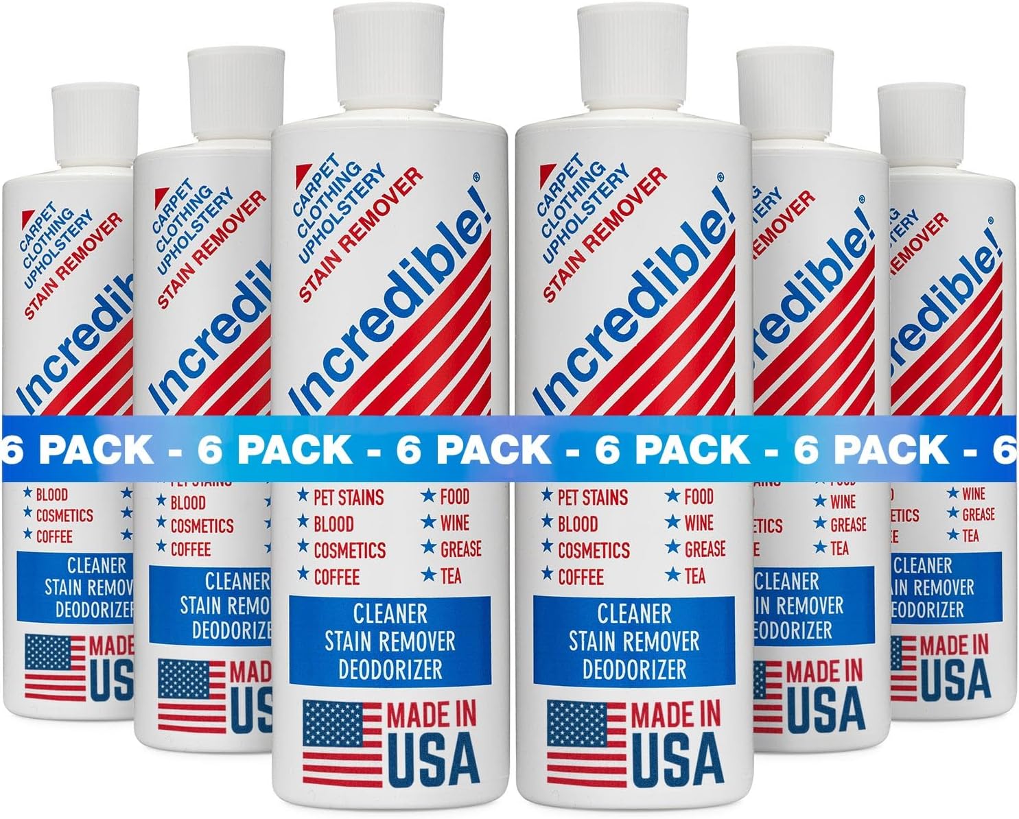 Incredible Stain Remover Pack of 6 16oz