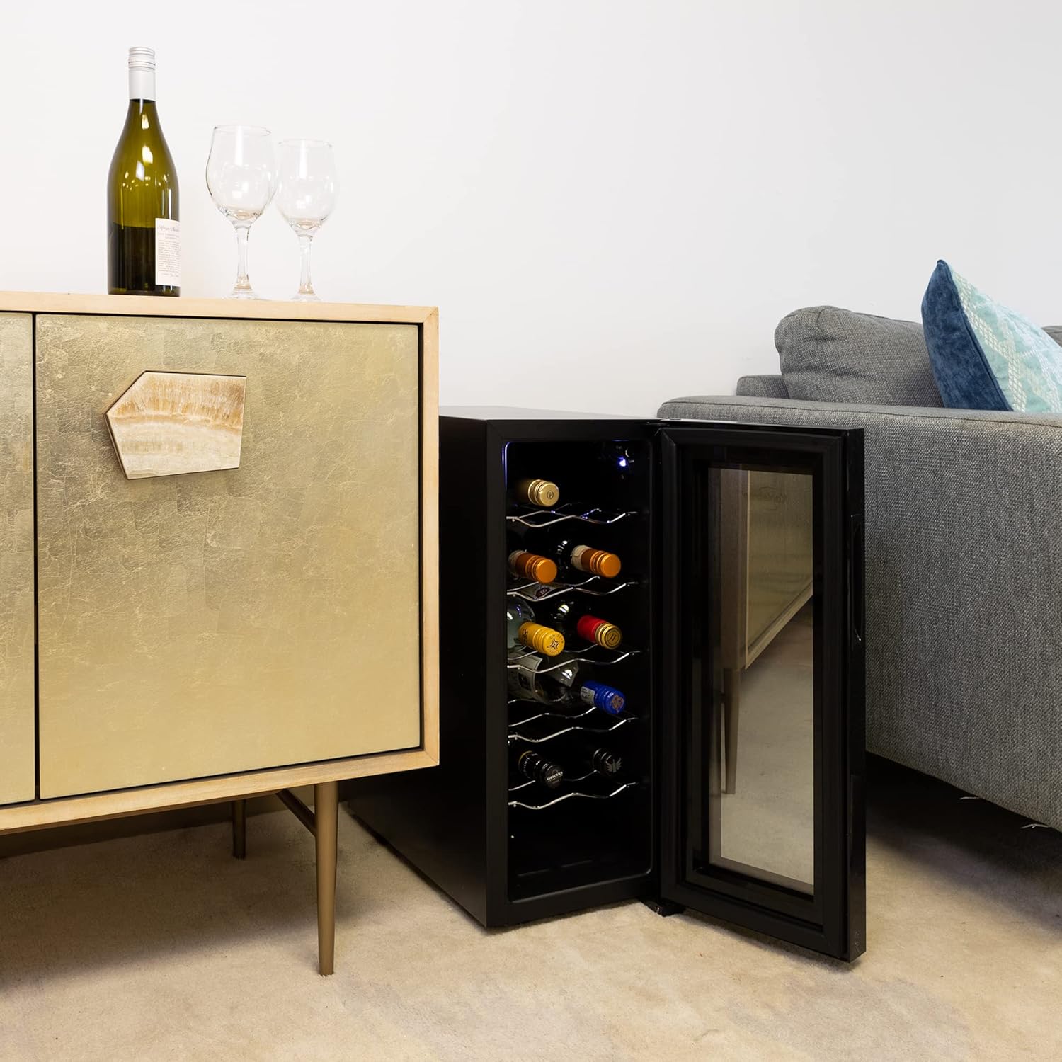 Koolatron 12 Bottle Wine Fridge Freestanding
