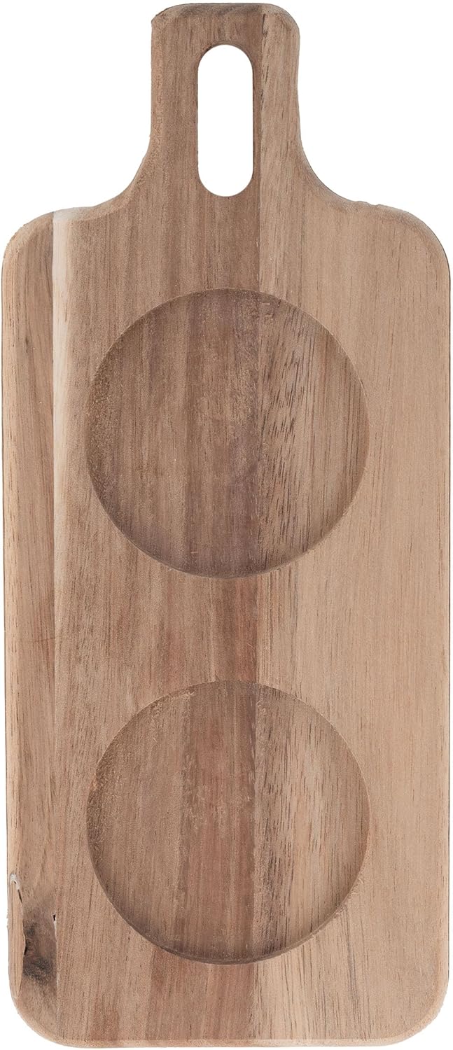 Karma Milo Salt Pepper Set with Wood Tray 1