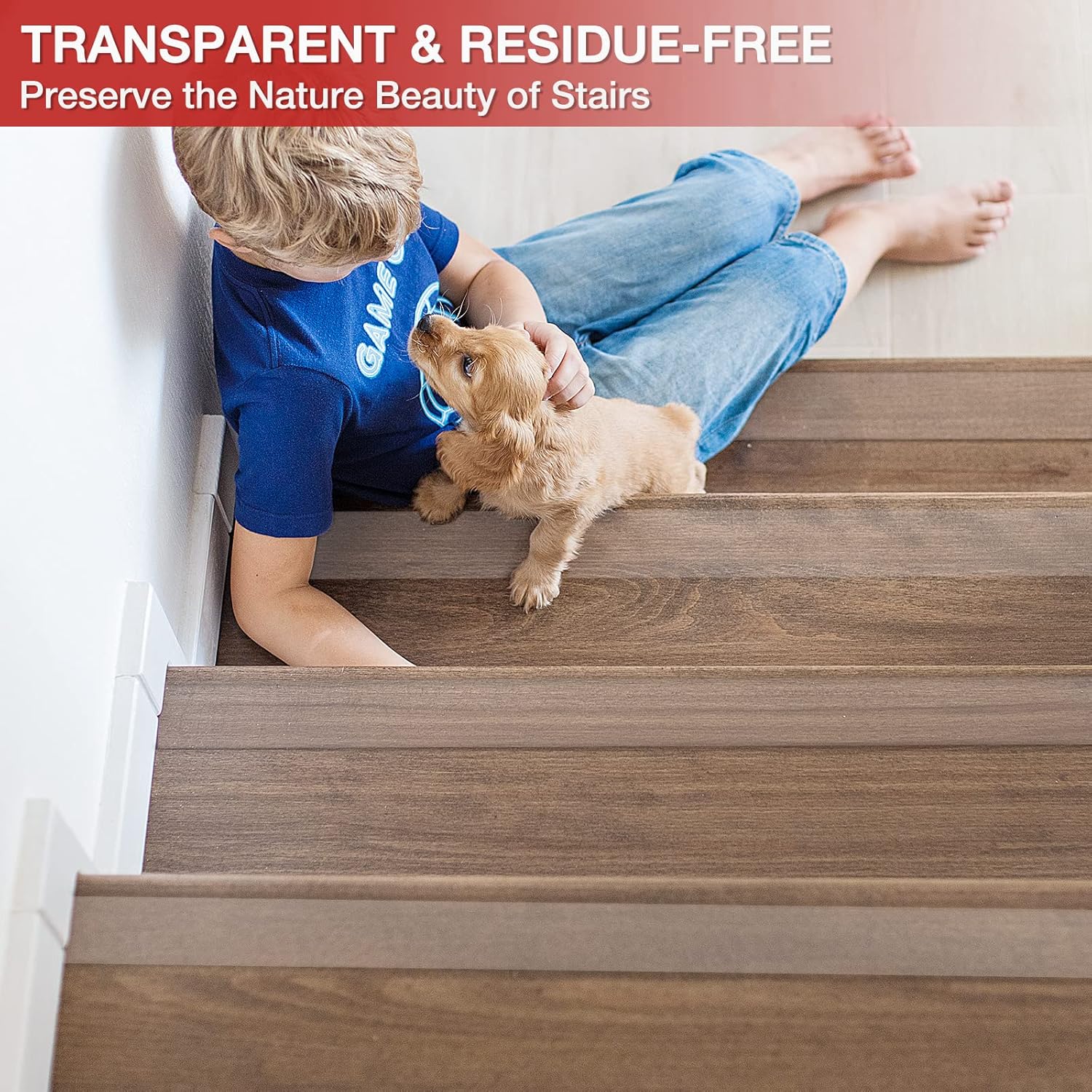 SafetyPro Clear Anti-Slip Tape 2x50ft Waterproof