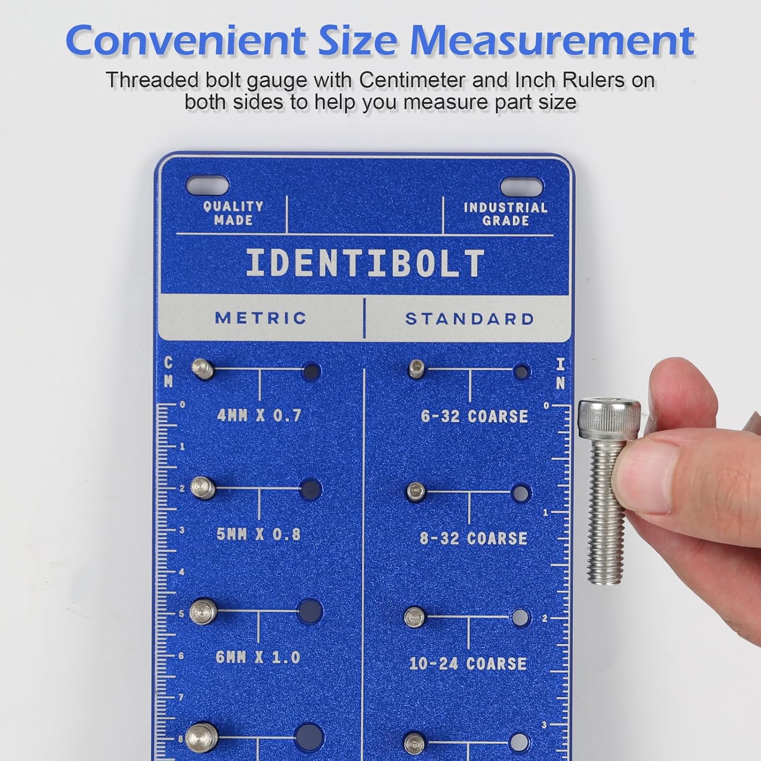 Sendoger Thread Checker for Nuts and Bolts